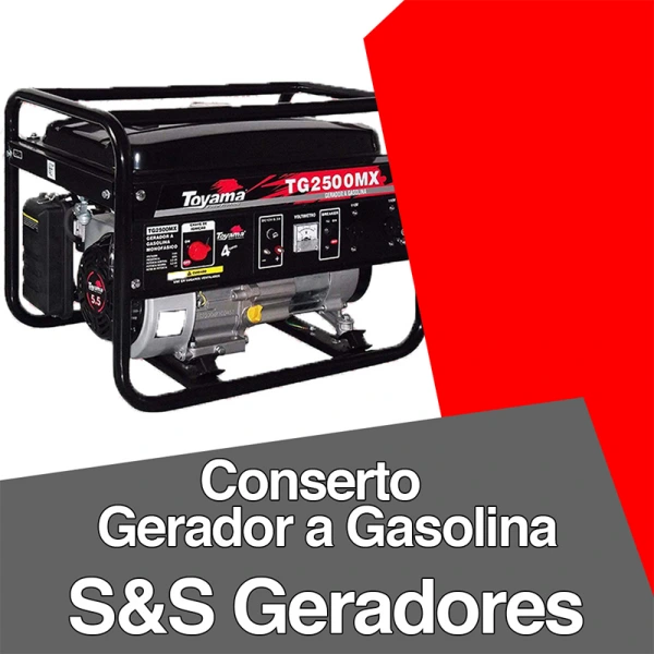 Conserto de geradores a gasolina