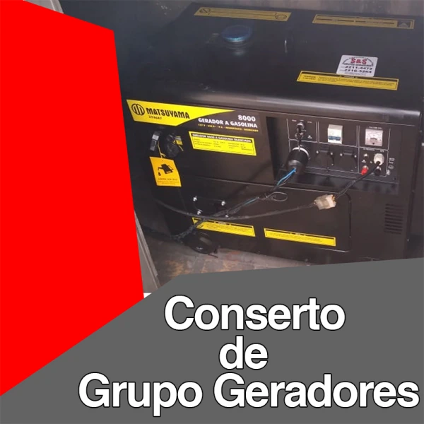 Conserto de grupo gerador