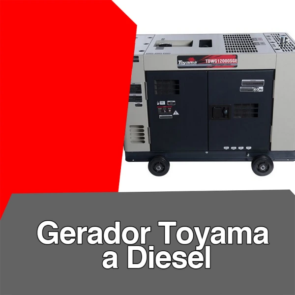 Gerador toyama a diesel