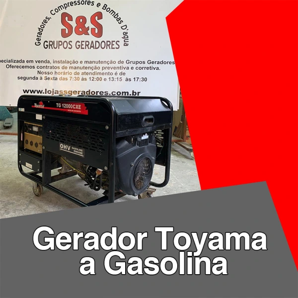 Gerador toyama a gasolina