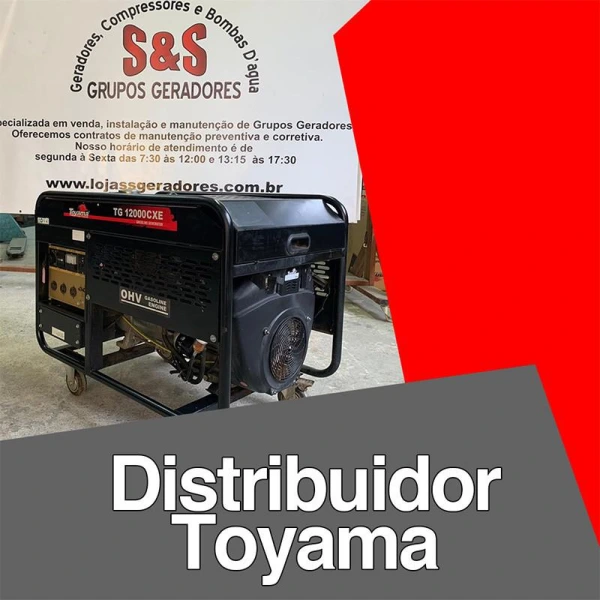 Gerador toyama partida eletrica