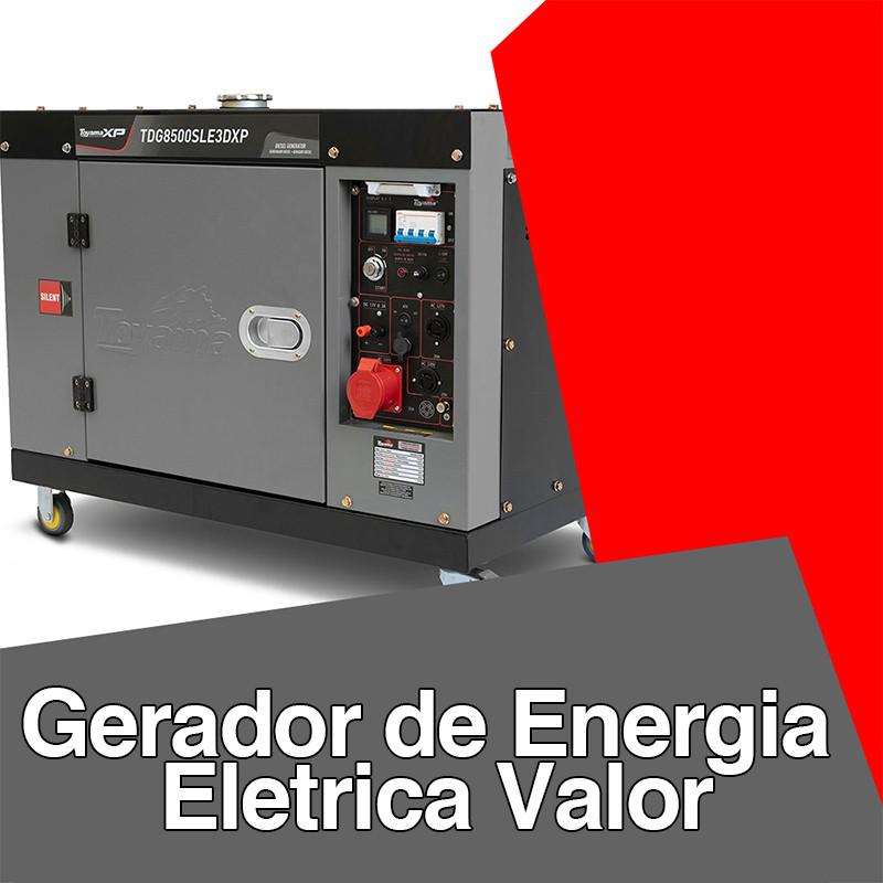 Gerador de energia eletrica valor