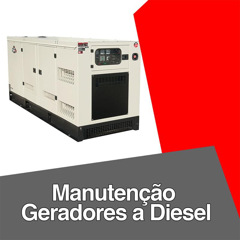 Manutenção de geradores a diesel