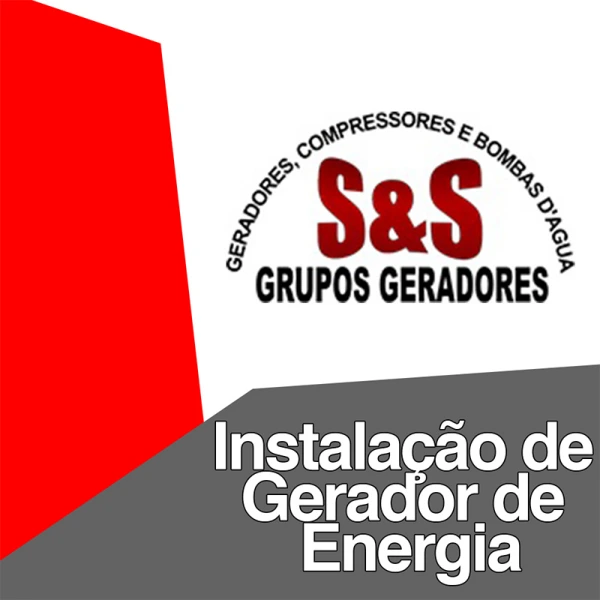 Instalação de gerador de energia