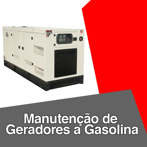 Manutenção de geradores a gasolina