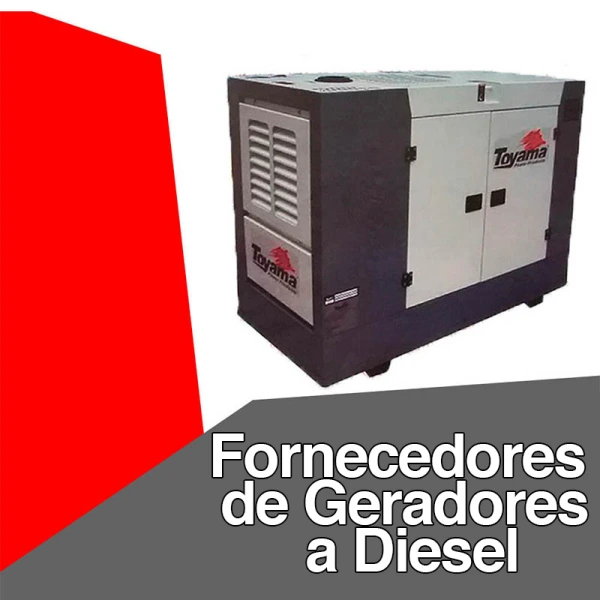Fornecedores de geradores a diesel