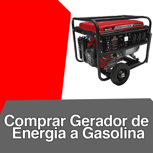 Gerador de energia residencial a gasolina