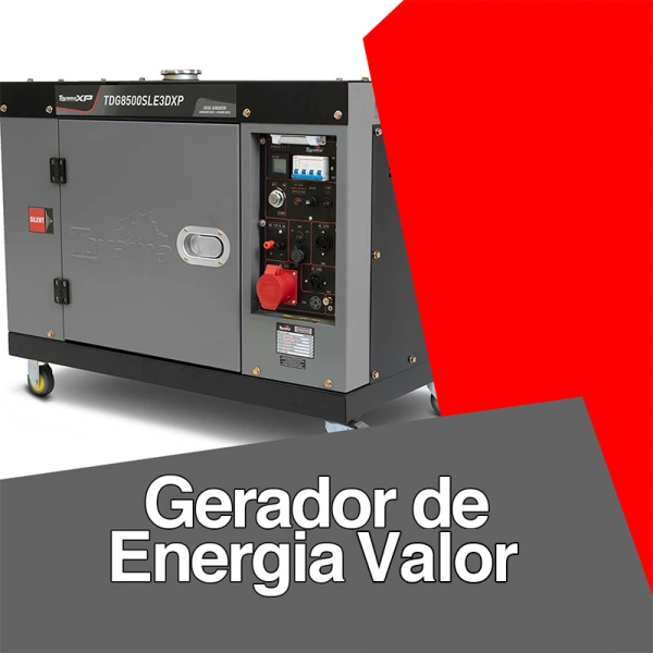 Gerador de energia valor