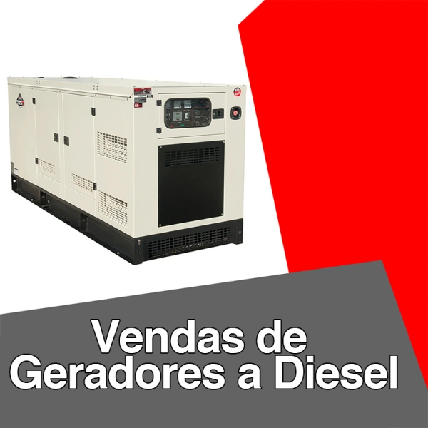 Vendas de geradores a diesel
